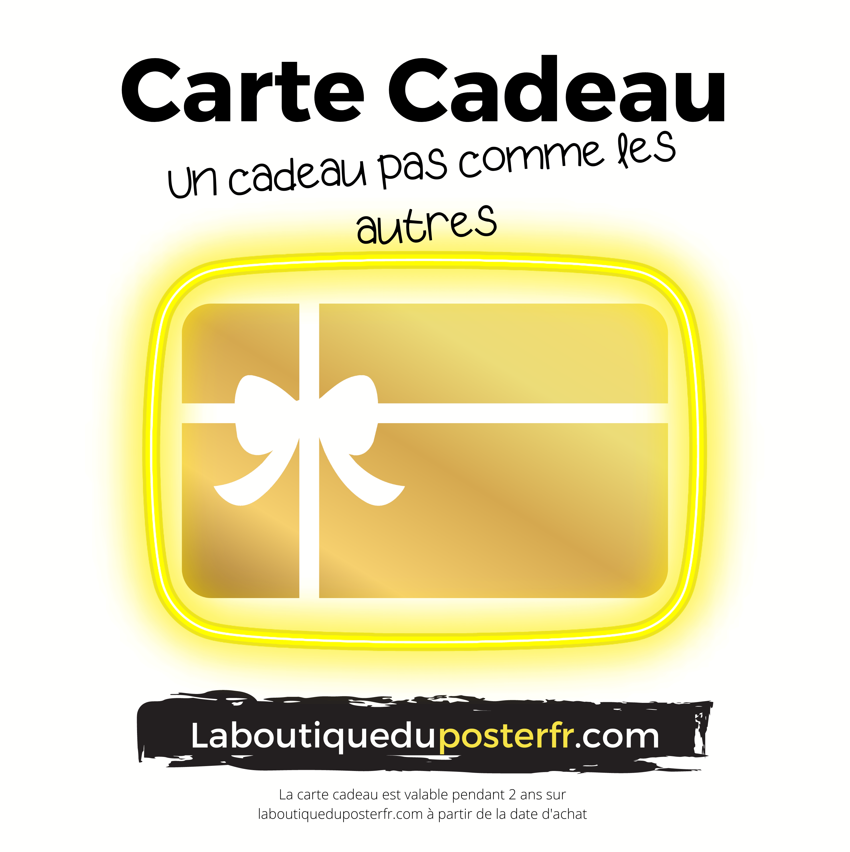 Carte-cadeau - La boutique du poster Français