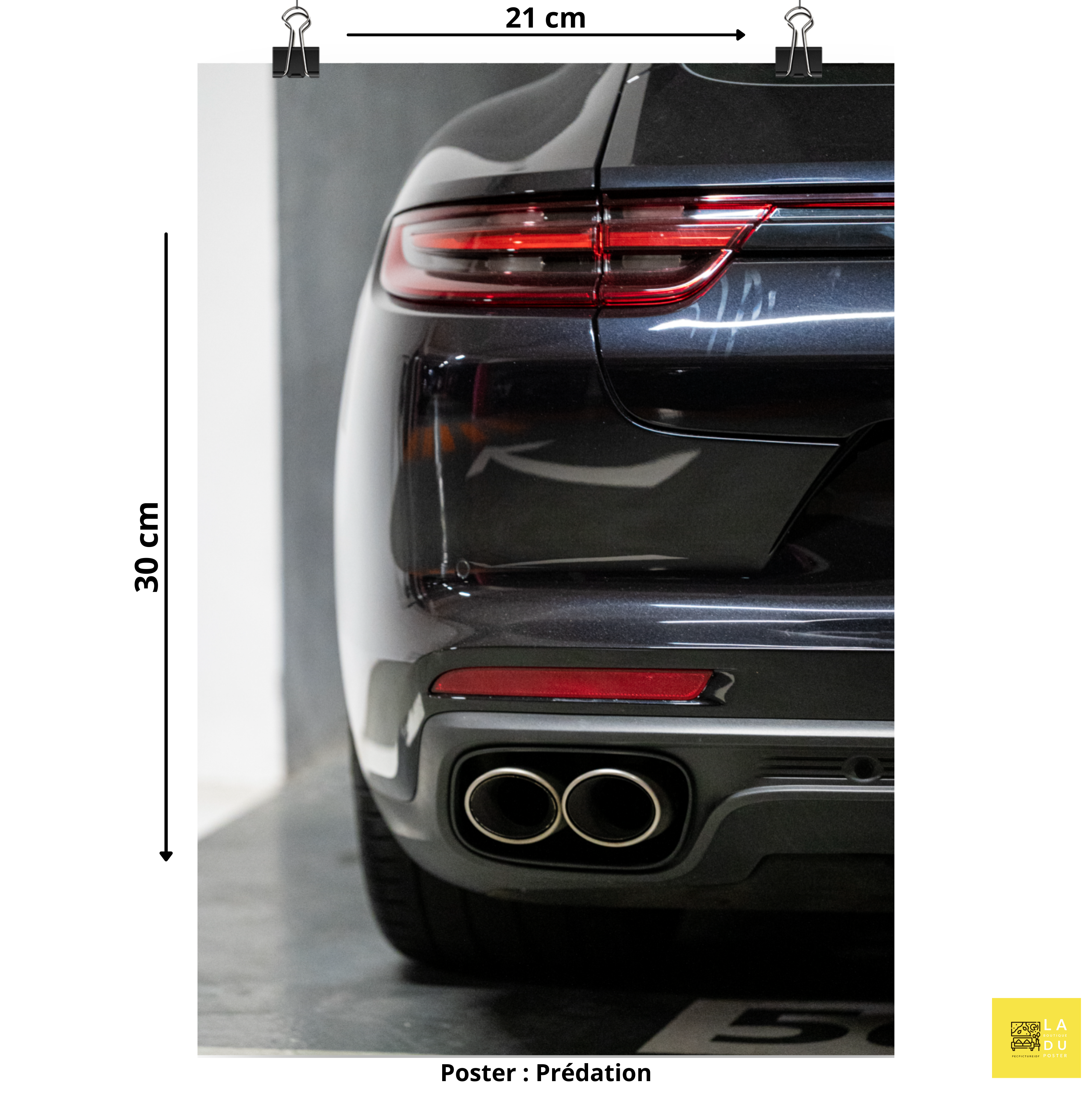 Porsche Panamera N03 - Poster - La boutique du poster Français