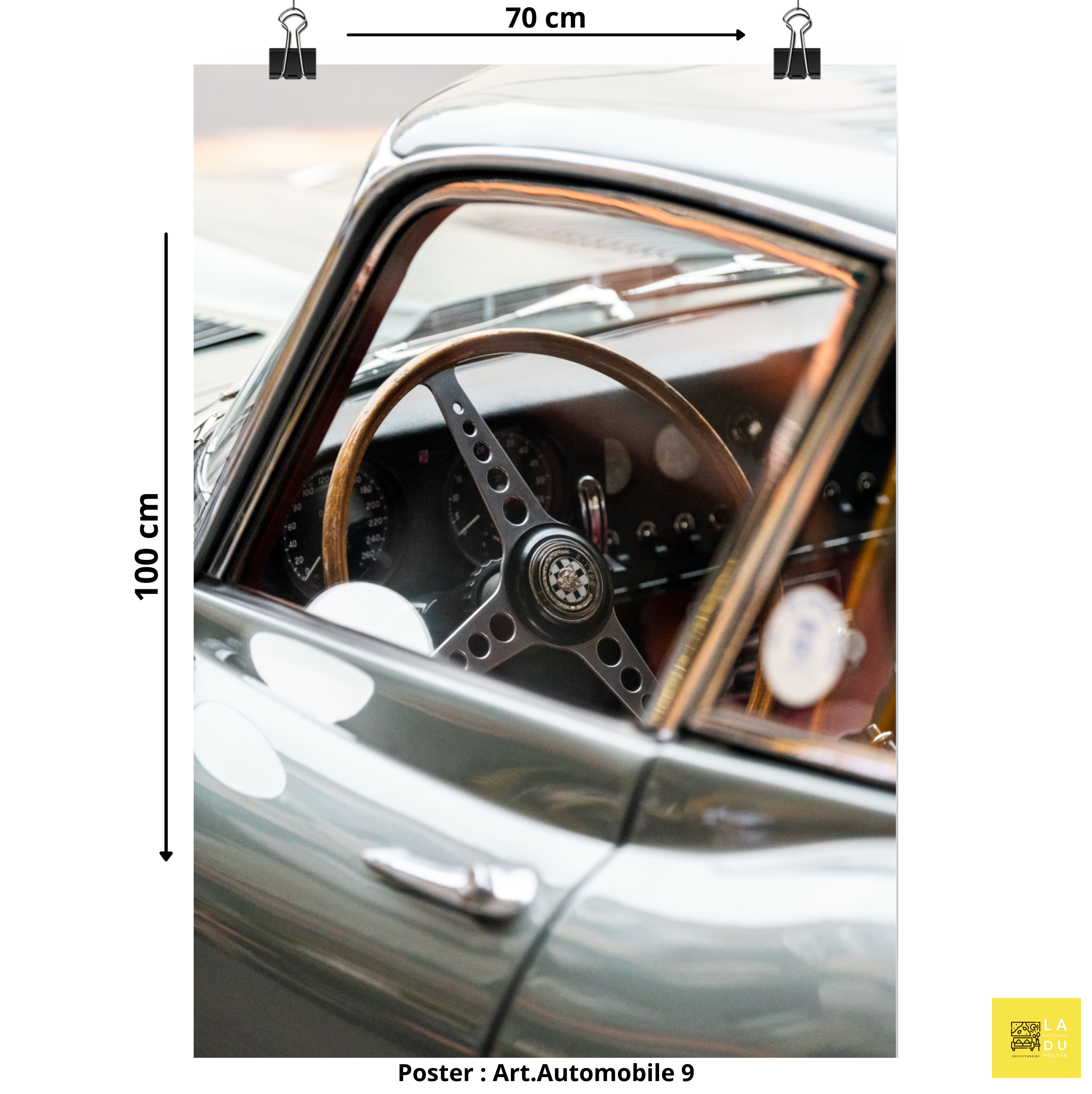 Art.Automobile N09 - Poster - La boutique du poster Français