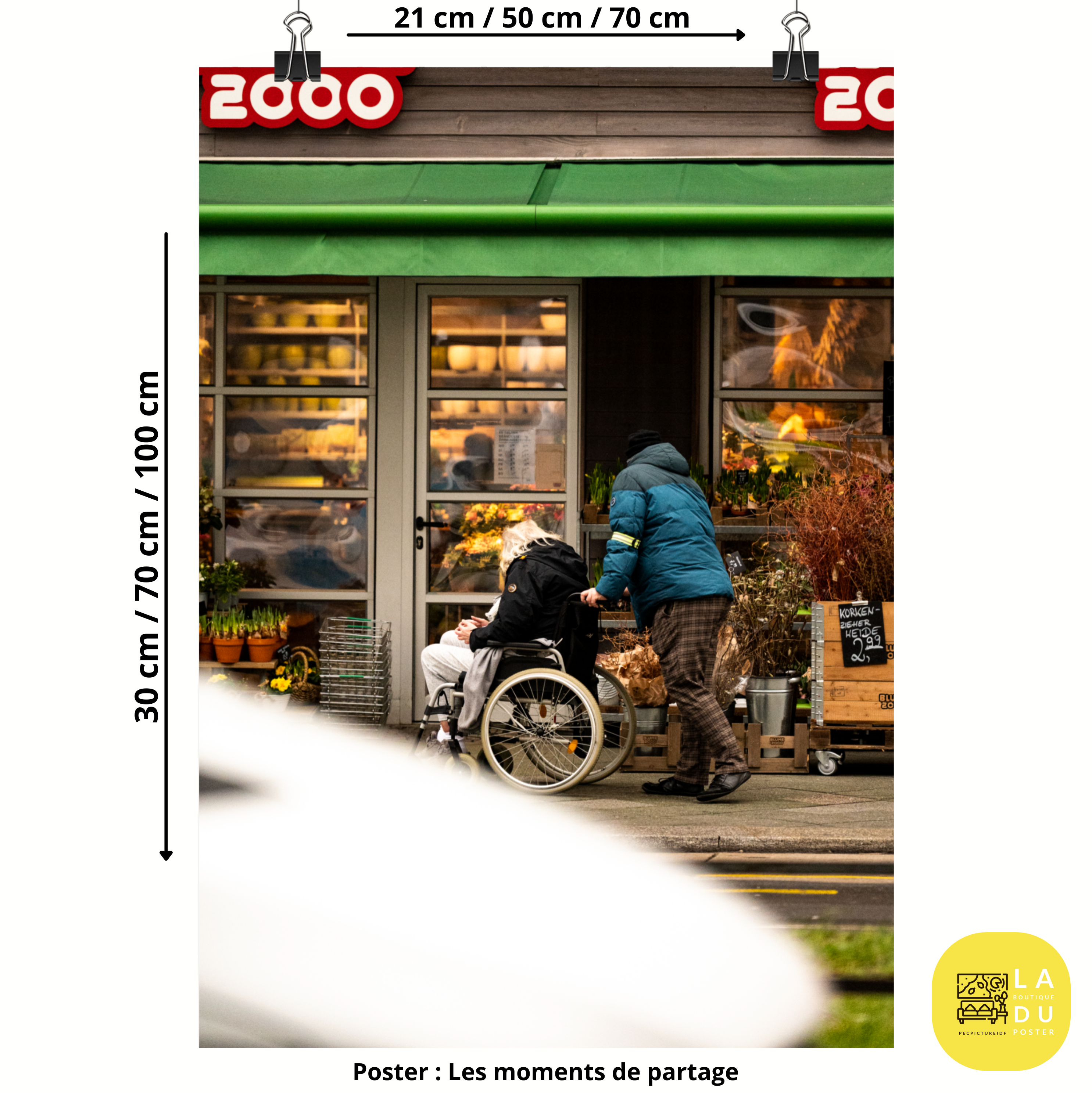 Poster mural - Les moments de partage – Photographie de rue à Berlin – Poster photo, poster XXL, Photo d’art, photographie murale et des posters muraux des photographies de rue unique au monde. La boutique de posters créée par un Photographe français.