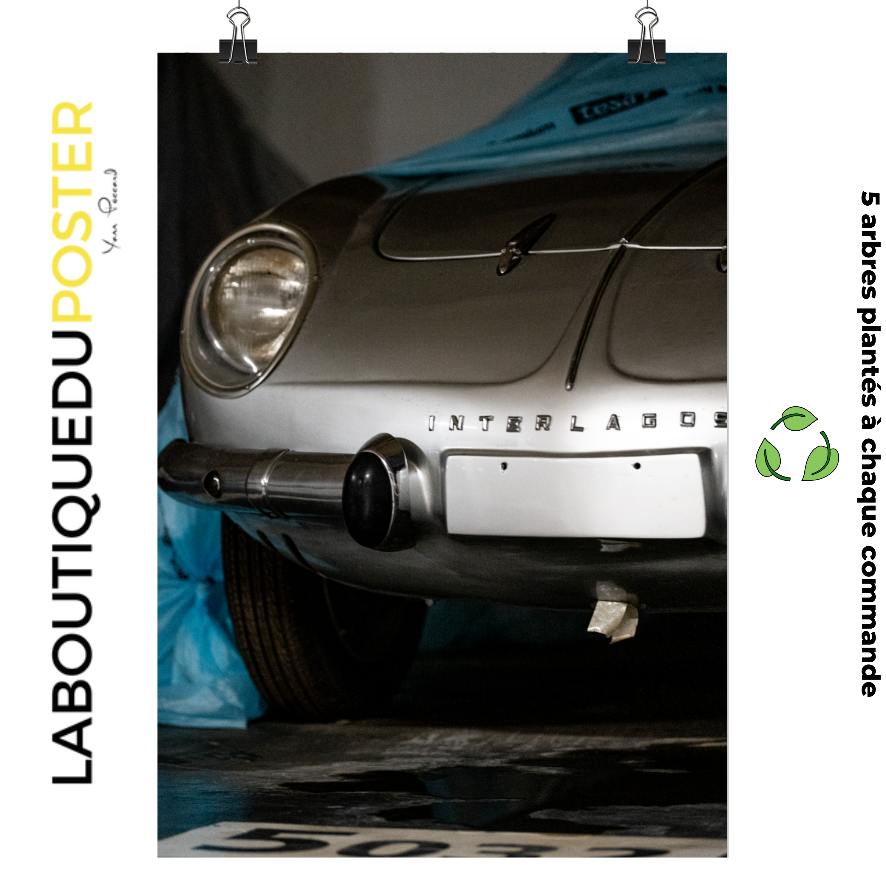 Poster mural - Willys Interlagos – Photographie de voiture – Poster photographie, photographie murale et des posters muraux unique au monde. La boutique de posters créée par Yann Peccard un Photographe français.