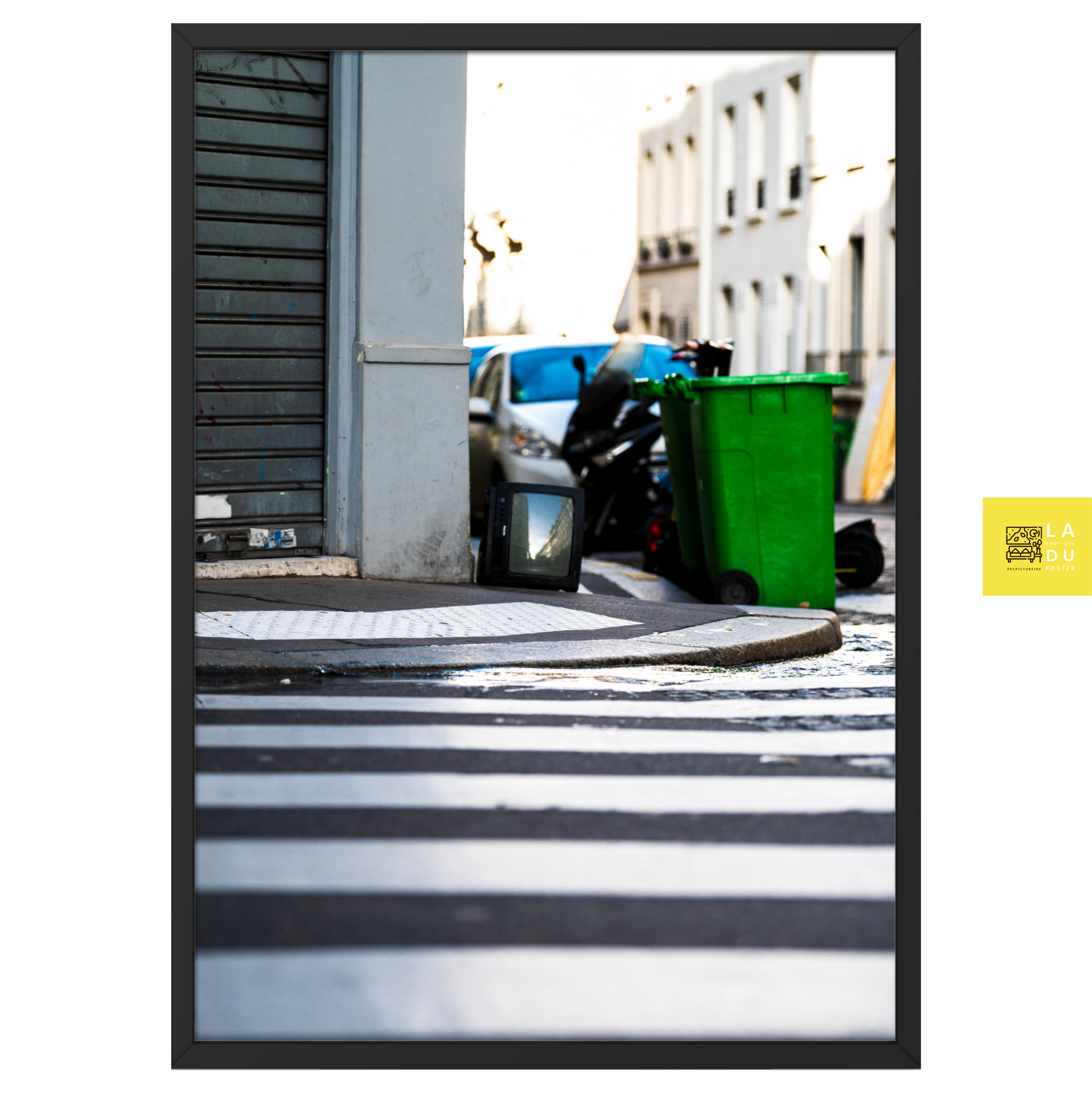 Smart Street - Poster encadré - La boutique du poster Français