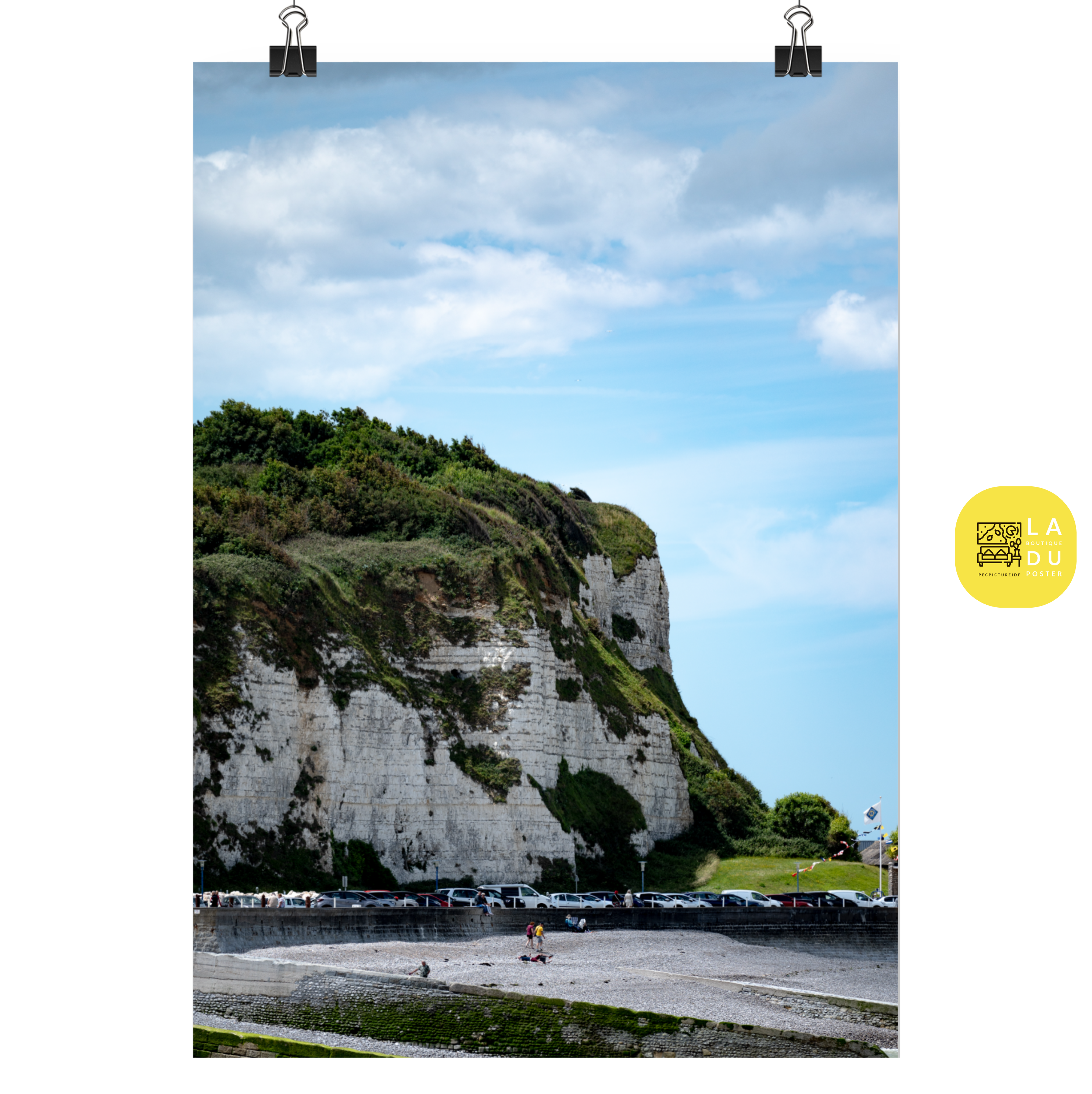 Poster mural - Les côtes de Normandie – Photographie Paysage – Poster photo, poster XXL, Photo d’art, photographie murale et des posters muraux des photographies de rue unique au monde. La boutique de posters créée par un Photographe français.