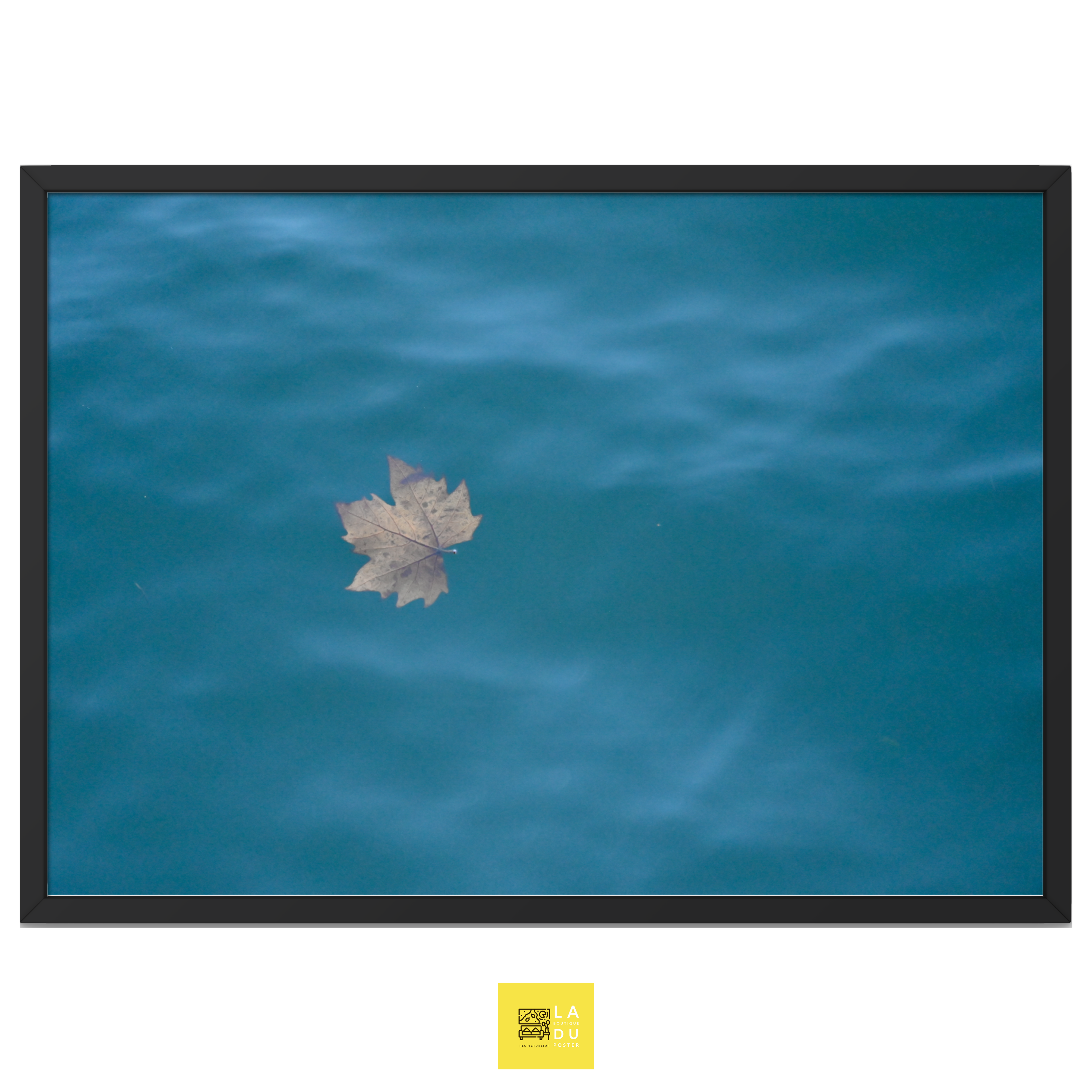 La feuille - Poster encadré - La boutique du poster Français