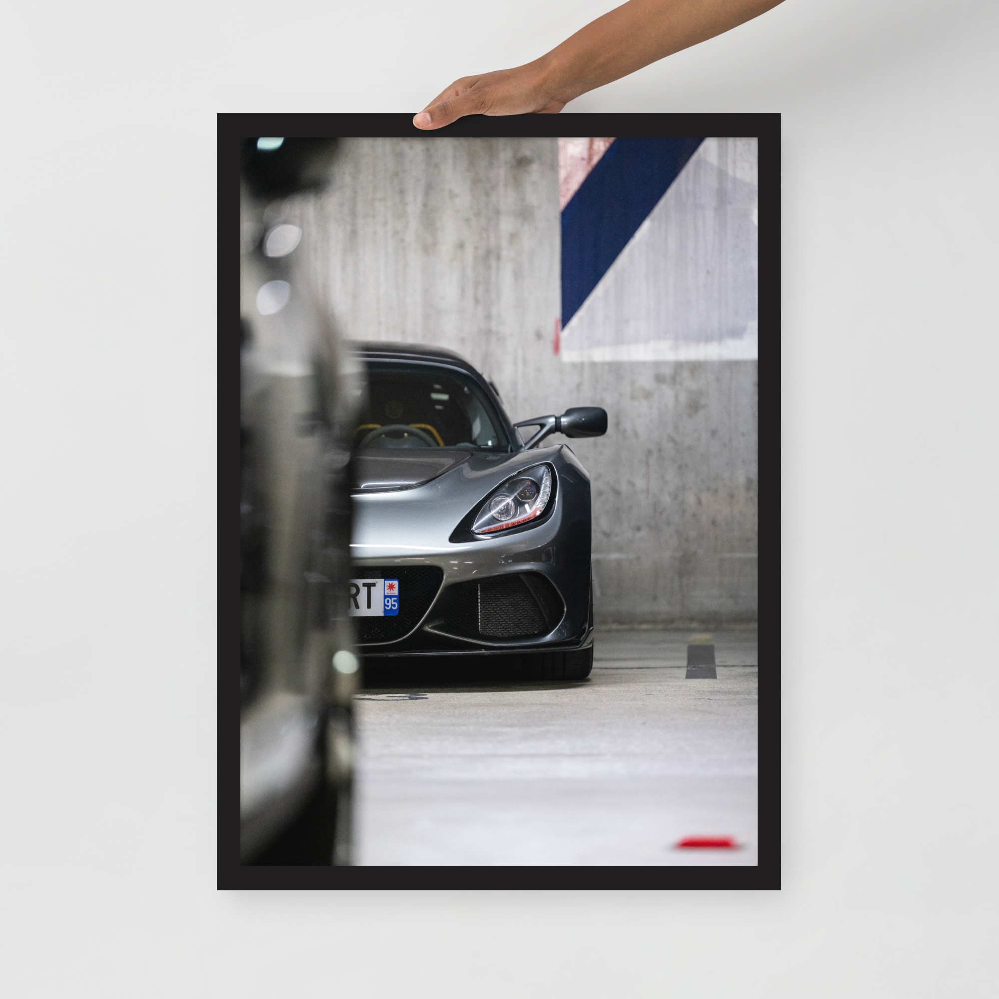 Lotus Elise - Poster encadré - La boutique du poster Français