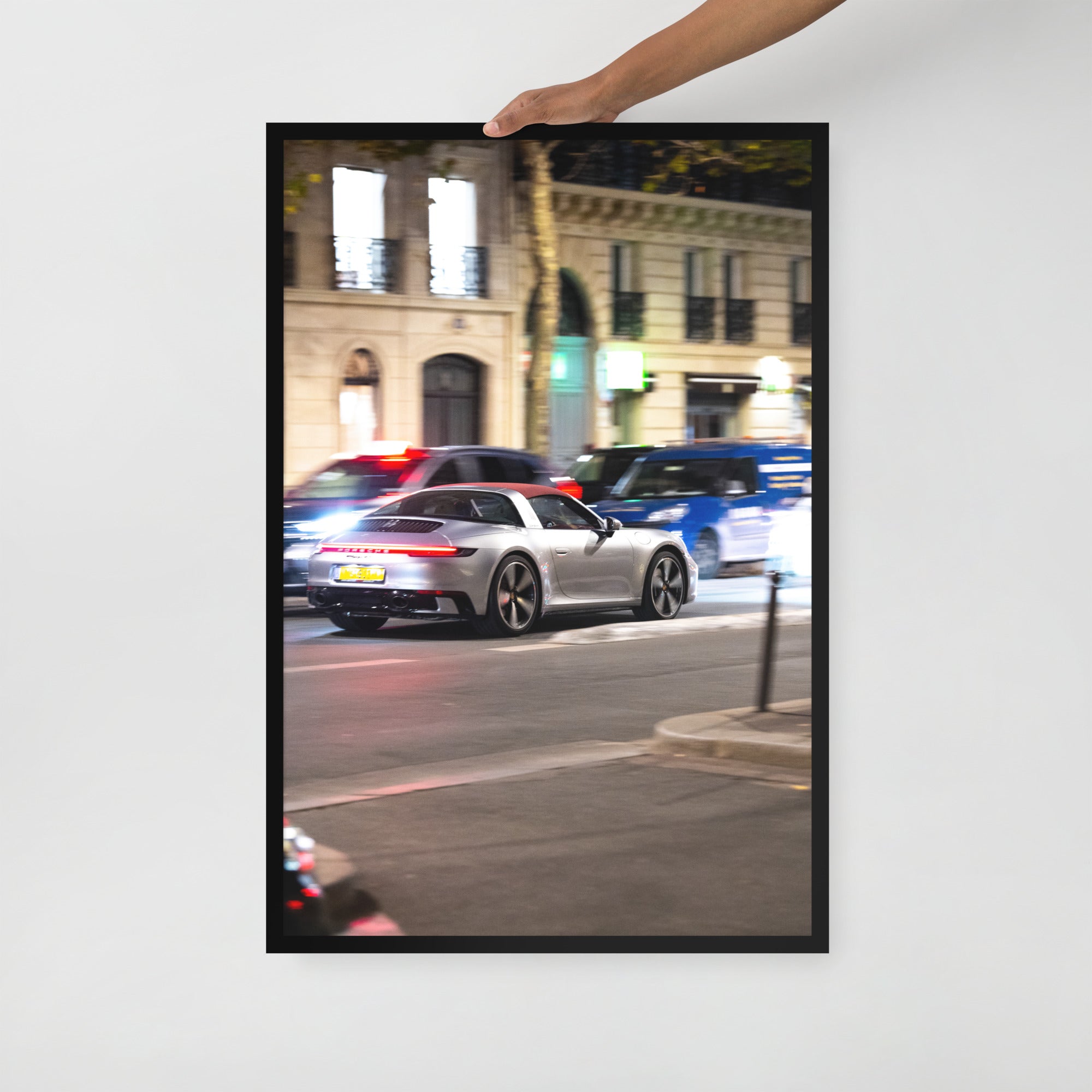 Poster mural - Porsche Targa – Photographie de voiture – Poster photo, poster XXL, photographie murale et des posters muraux unique au monde. La boutique de posters créée par Yann Peccard un Photographe français.