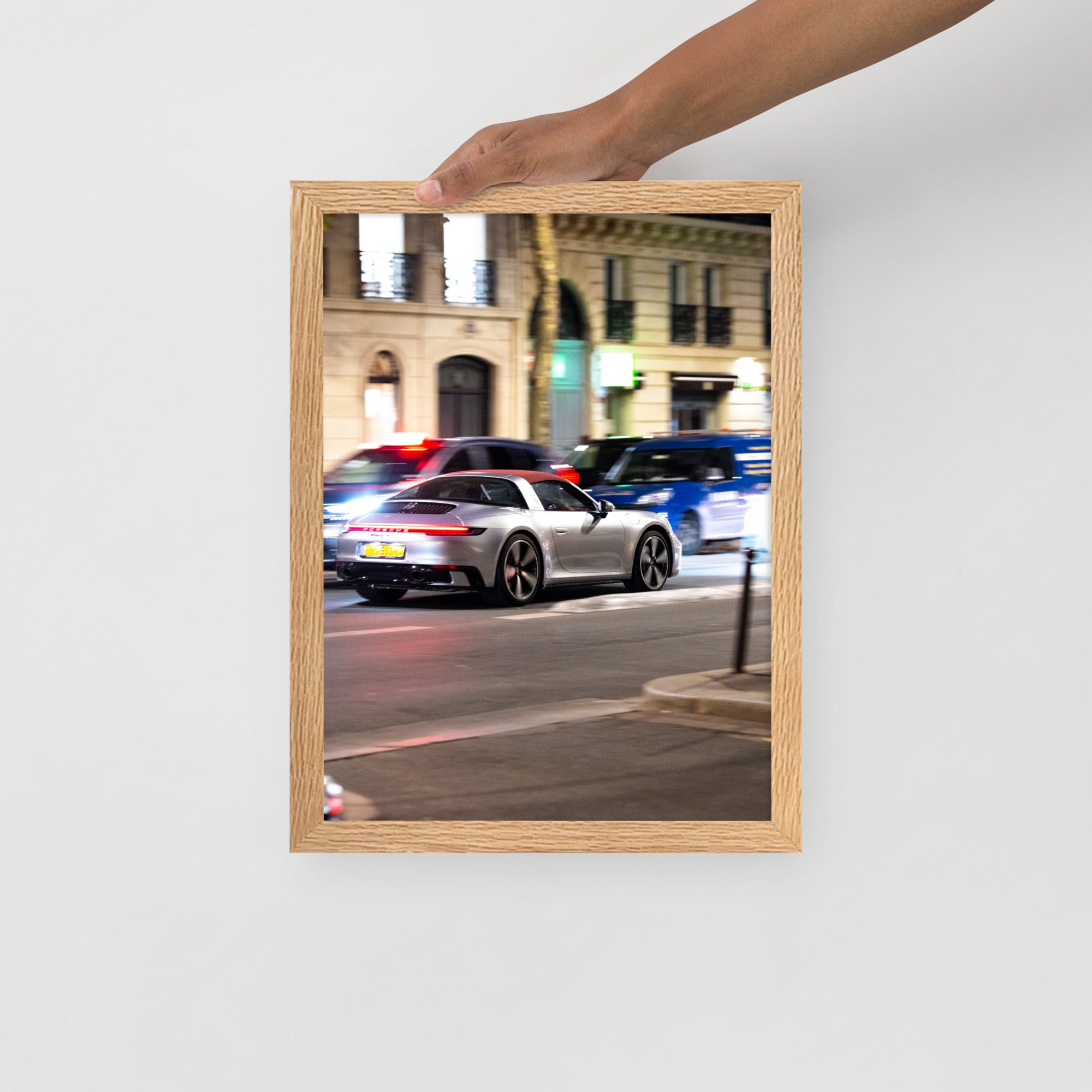 Poster mural - Porsche Targa – Photographie de voiture – Poster photo, poster XXL, photographie murale et des posters muraux unique au monde. La boutique de posters créée par Yann Peccard un Photographe français.