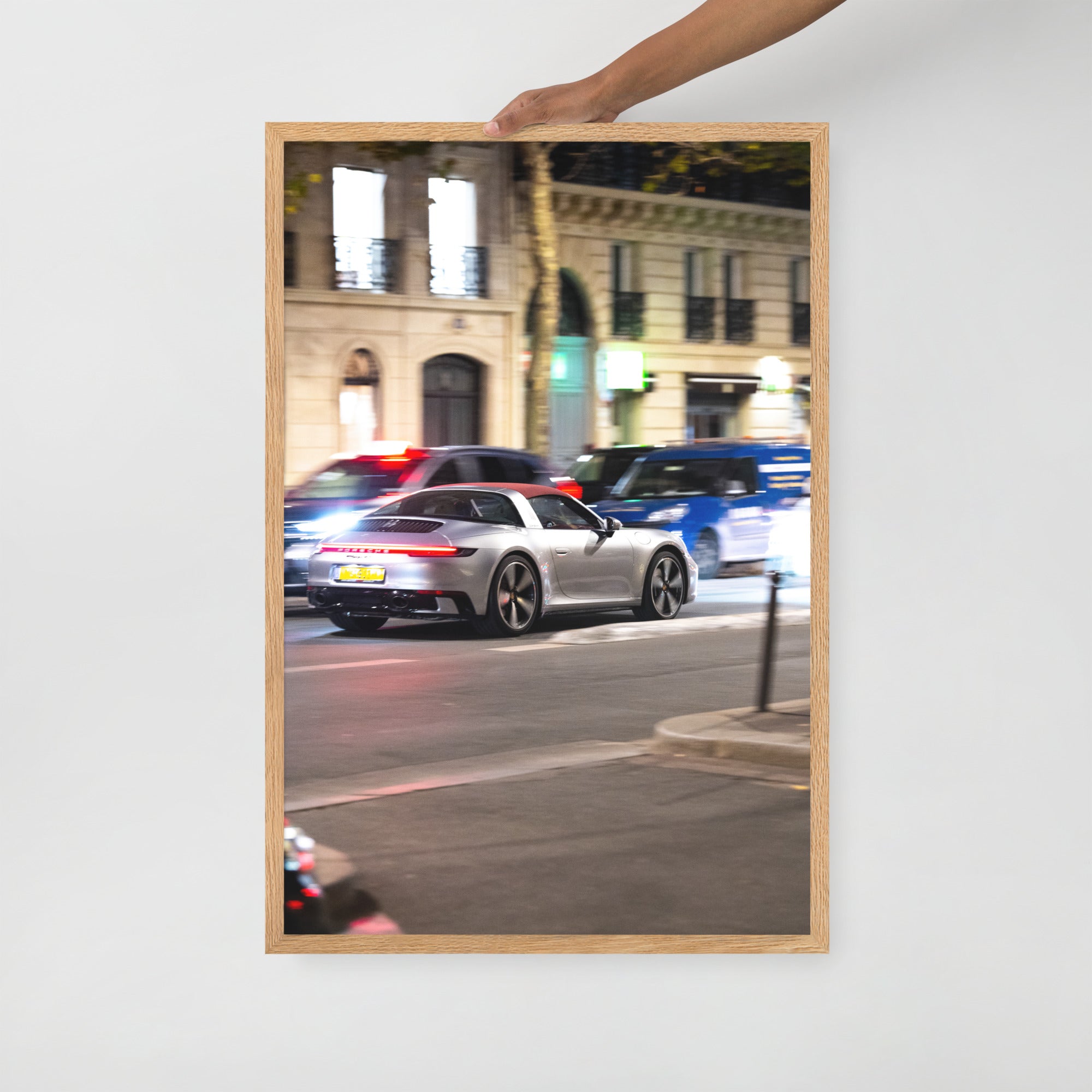 Poster mural - Porsche Targa – Photographie de voiture – Poster photo, poster XXL, photographie murale et des posters muraux unique au monde. La boutique de posters créée par Yann Peccard un Photographe français.