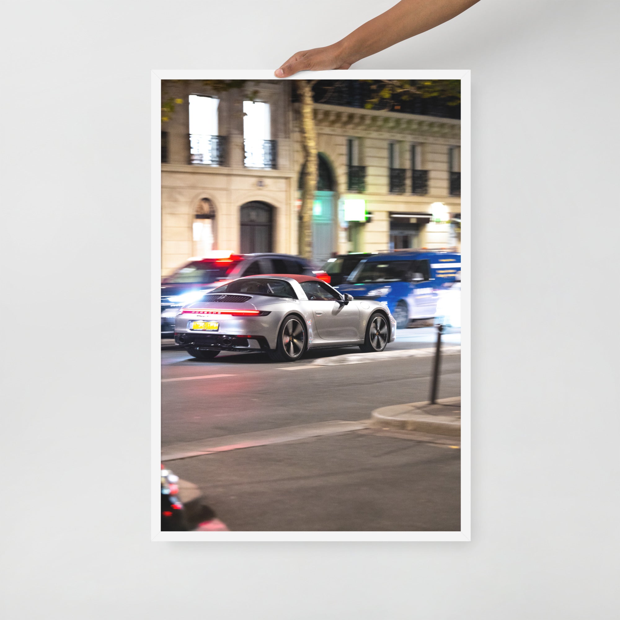 Poster mural - Porsche Targa – Photographie de voiture – Poster photo, poster XXL, photographie murale et des posters muraux unique au monde. La boutique de posters créée par Yann Peccard un Photographe français.