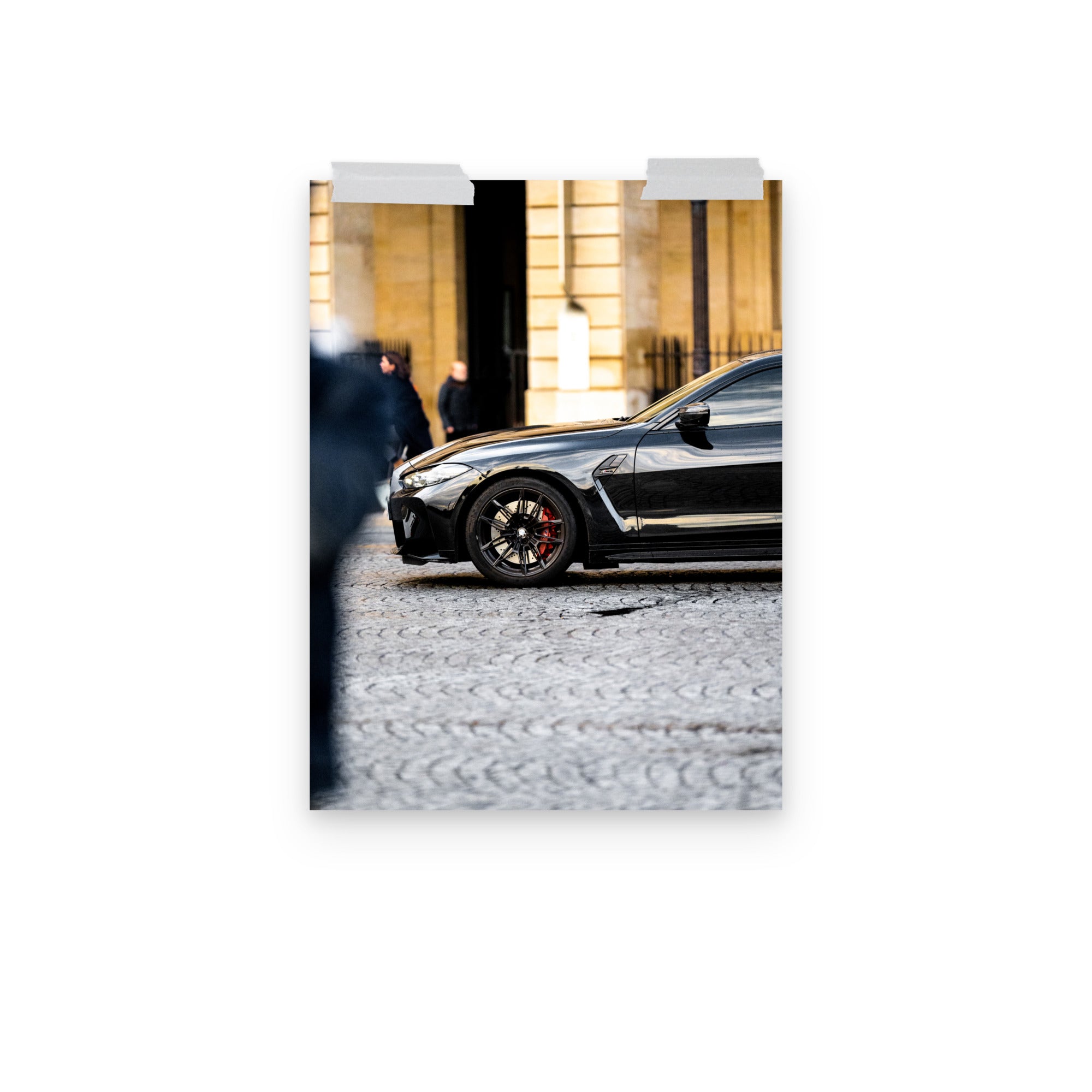 Poster mural - BMW M4 Compétition – Photographie de voiture – Poster photo, poster XXL, photographie murale et des posters muraux unique au monde. La boutique de posters créée par Yann Peccard un Photographe français.