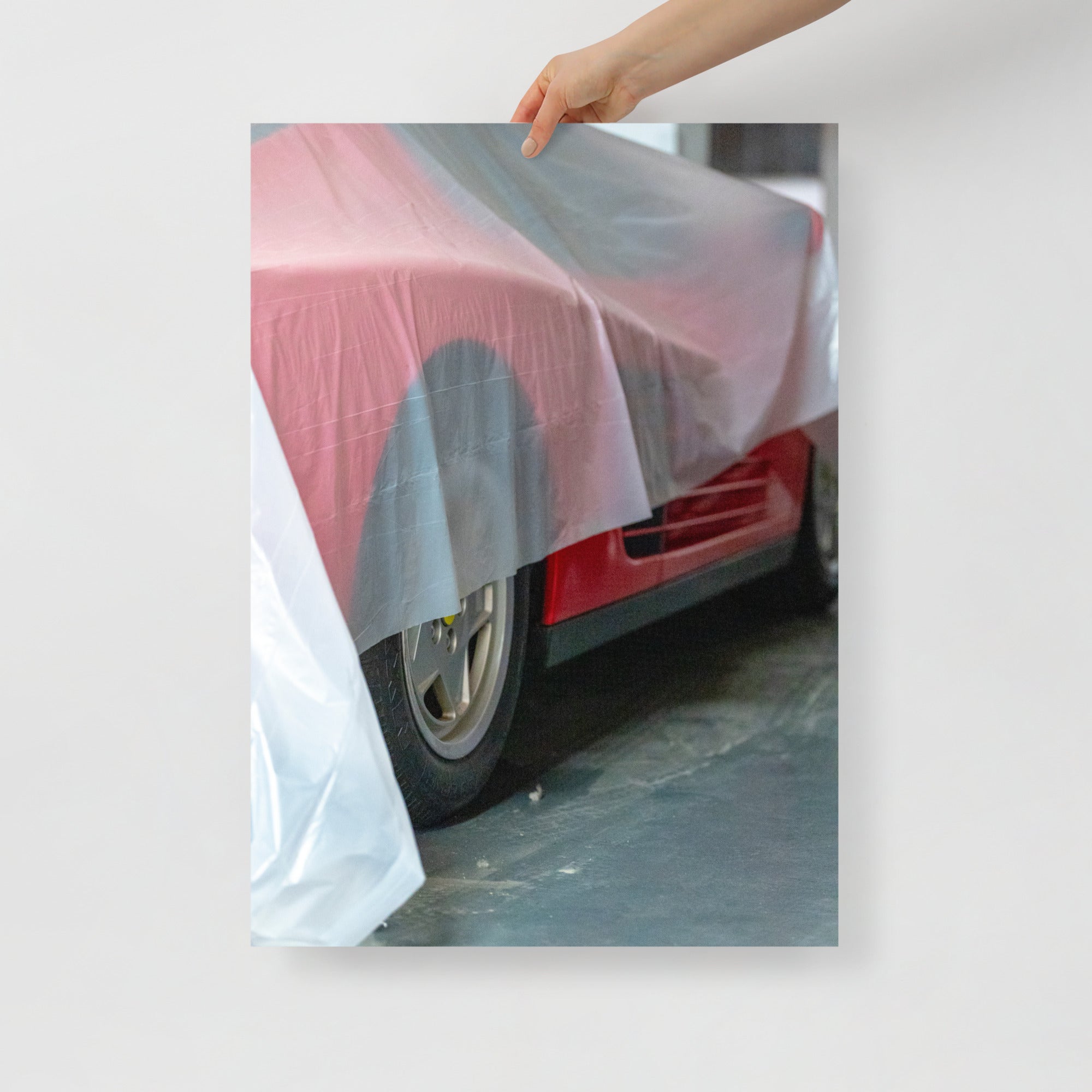 Poster mural - Ferrari testarossa N01 – Photographie de voiture – Poster photo, poster XXL, Photo d’art, photographie murale et des posters muraux des photographies de rue unique au monde. La boutique de posters créée par un Photographe français.