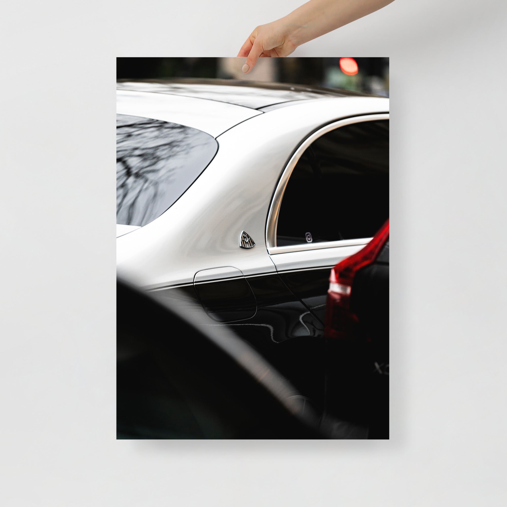 Poster mural - S classe Maybach – Photographie de voiture – Poster photo, poster XXL, photographie murale et des posters muraux unique au monde. La boutique de posters créée par Yann Peccard un Photographe français.