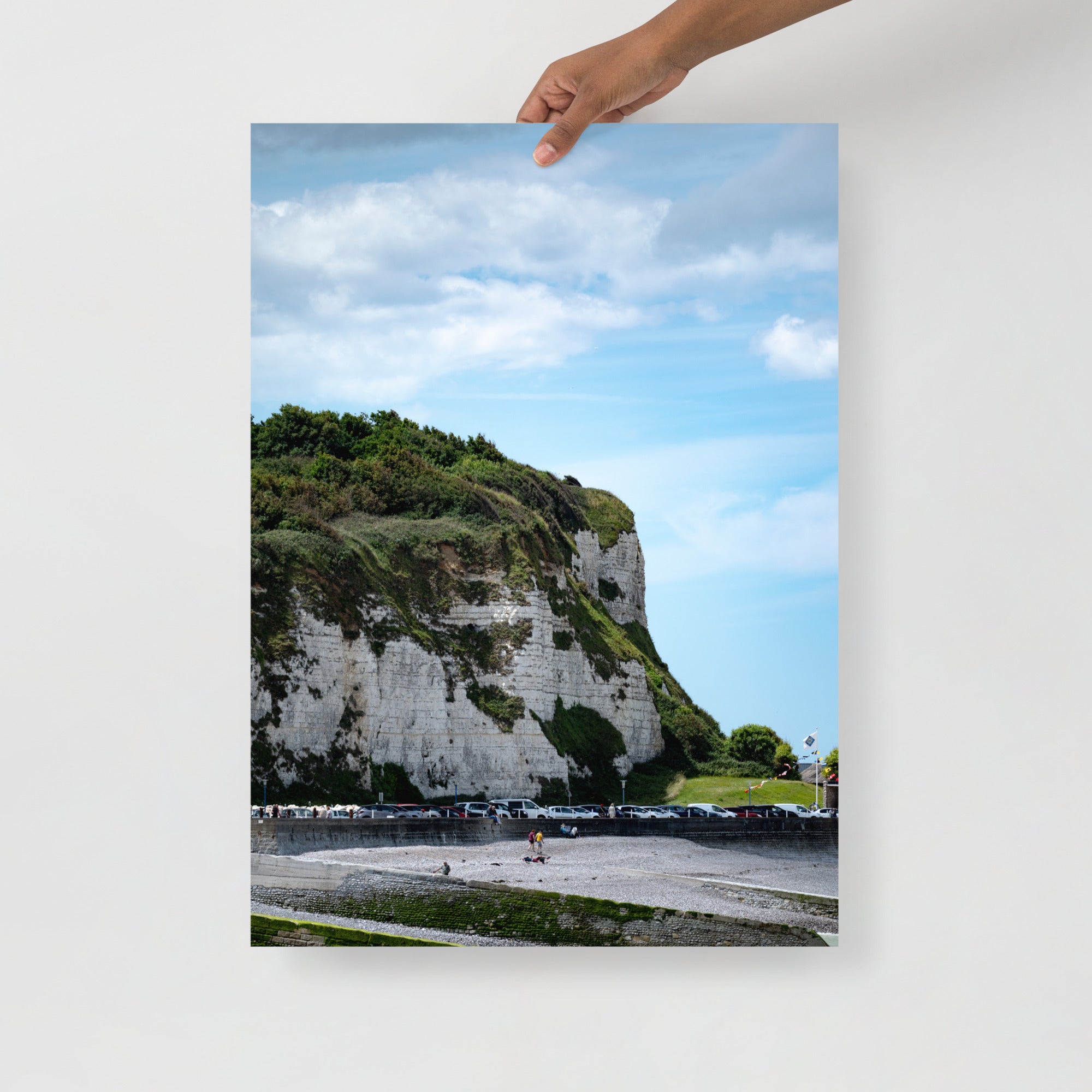 Poster mural - Les côtes de Normandie – Photographie Paysage – Poster photo, poster XXL, Photo d’art, photographie murale et des posters muraux des photographies de rue unique au monde. La boutique de posters créée par un Photographe français.