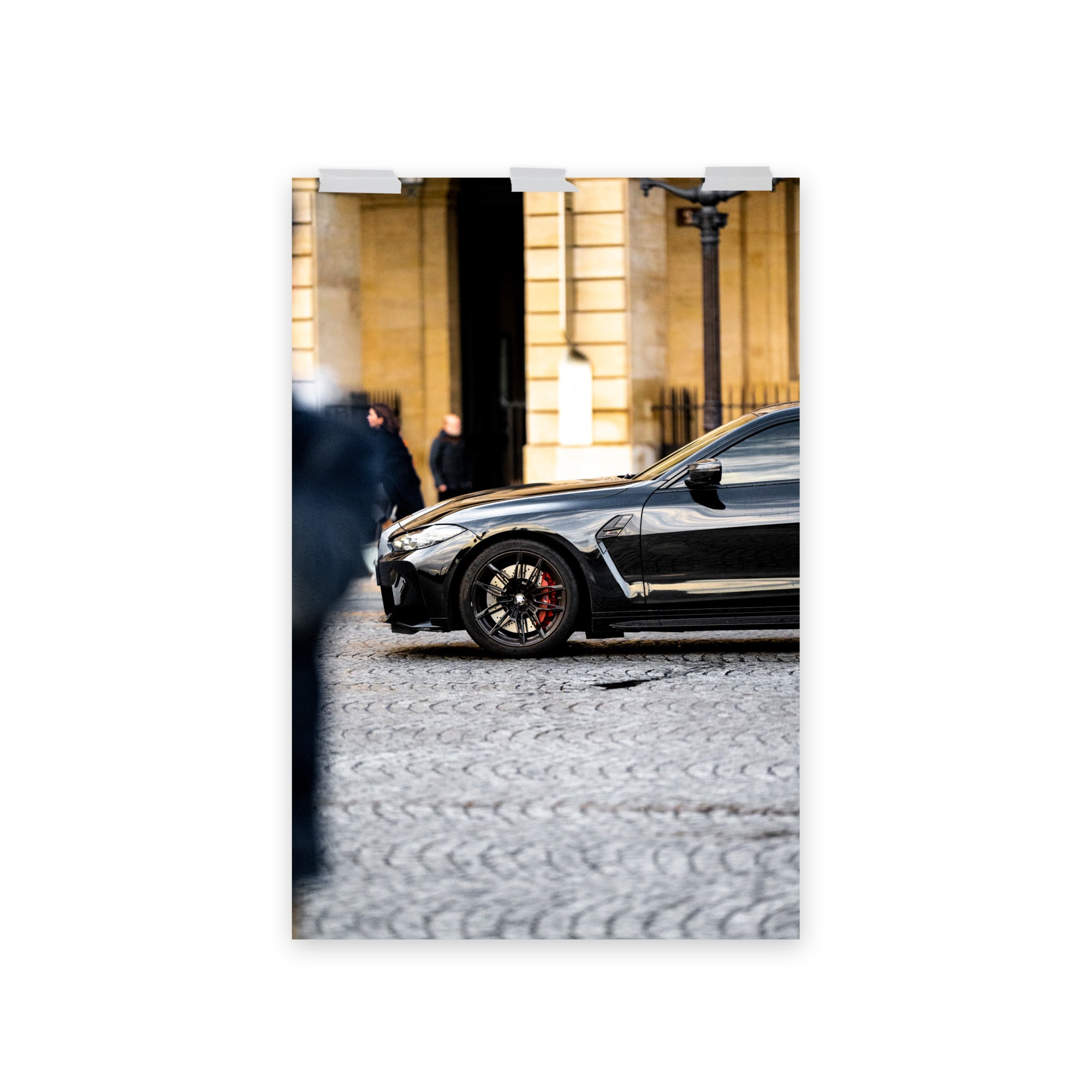 Poster mural - BMW M4 Compétition – Photographie de voiture – Poster photo, poster XXL, photographie murale et des posters muraux unique au monde. La boutique de posters créée par Yann Peccard un Photographe français.