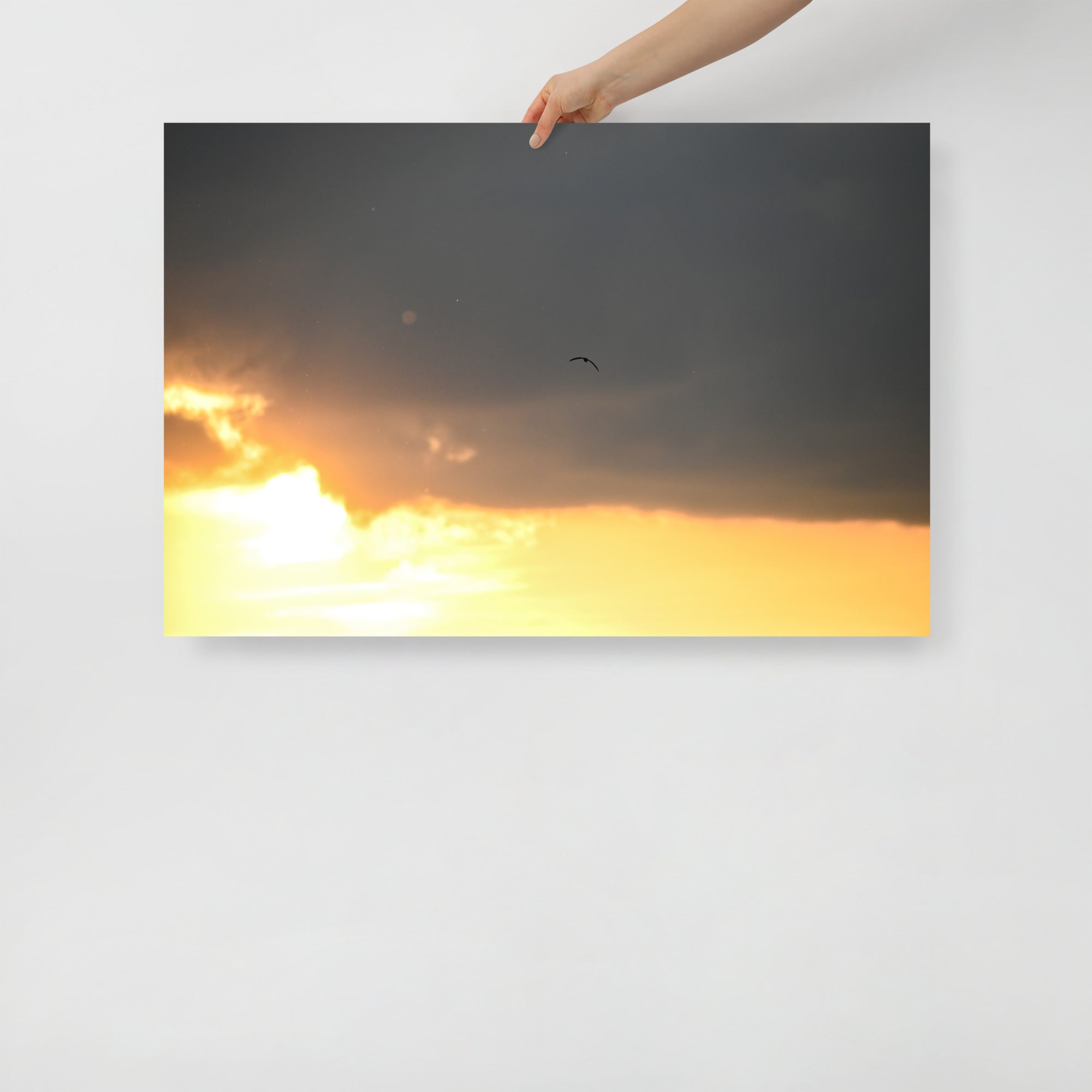 Poster mural - Coucher de soleil N05 – Photographie coucher de soleil – Poster photo, poster XXL, Photo d’art, photographie murale et des posters muraux des photographies de rue unique au monde. La boutique de posters créée par un Photographe français.