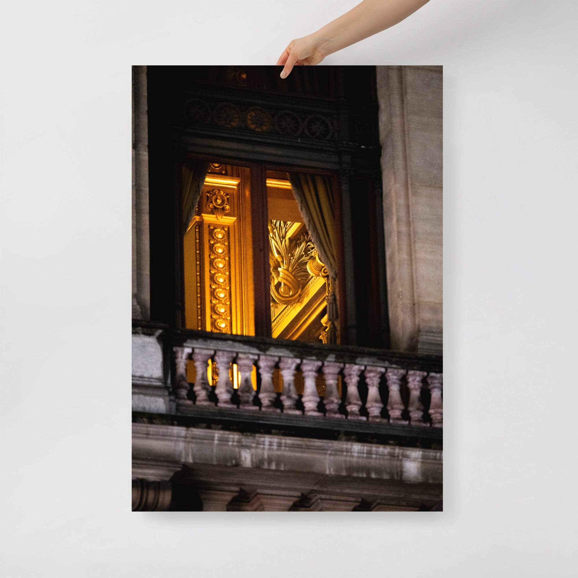 Poster mural - Les dorures de l'Opéra Garnier – Photographie de Paris – Poster photo, poster XXL, Photo d’art, photographie murale et des posters muraux des photographies de rue unique au monde. La boutique de posters créée par un Photographe français.