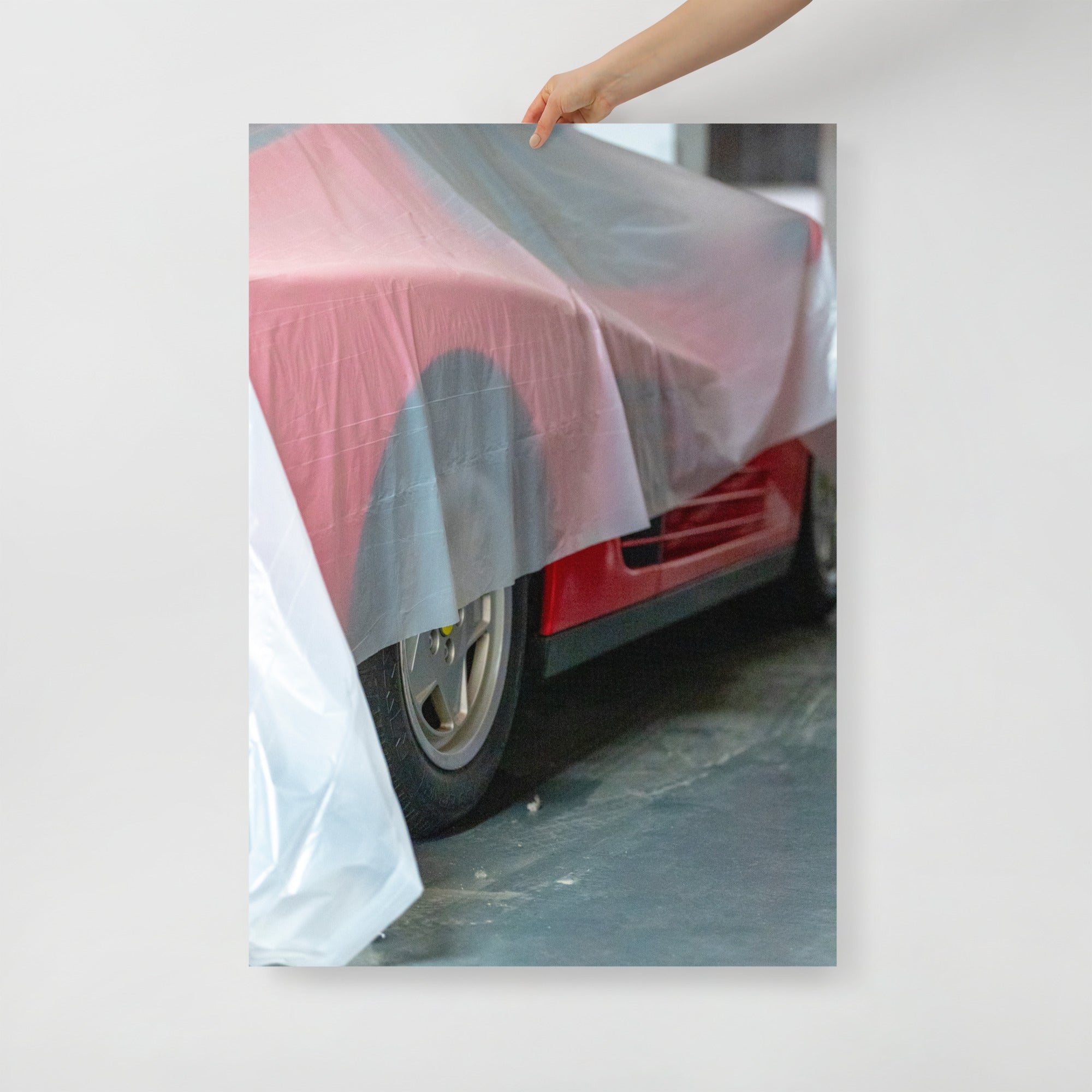 Poster mural - Ferrari testarossa N01 – Photographie de voiture – Poster photo, poster XXL, Photo d’art, photographie murale et des posters muraux des photographies de rue unique au monde. La boutique de posters créée par un Photographe français.