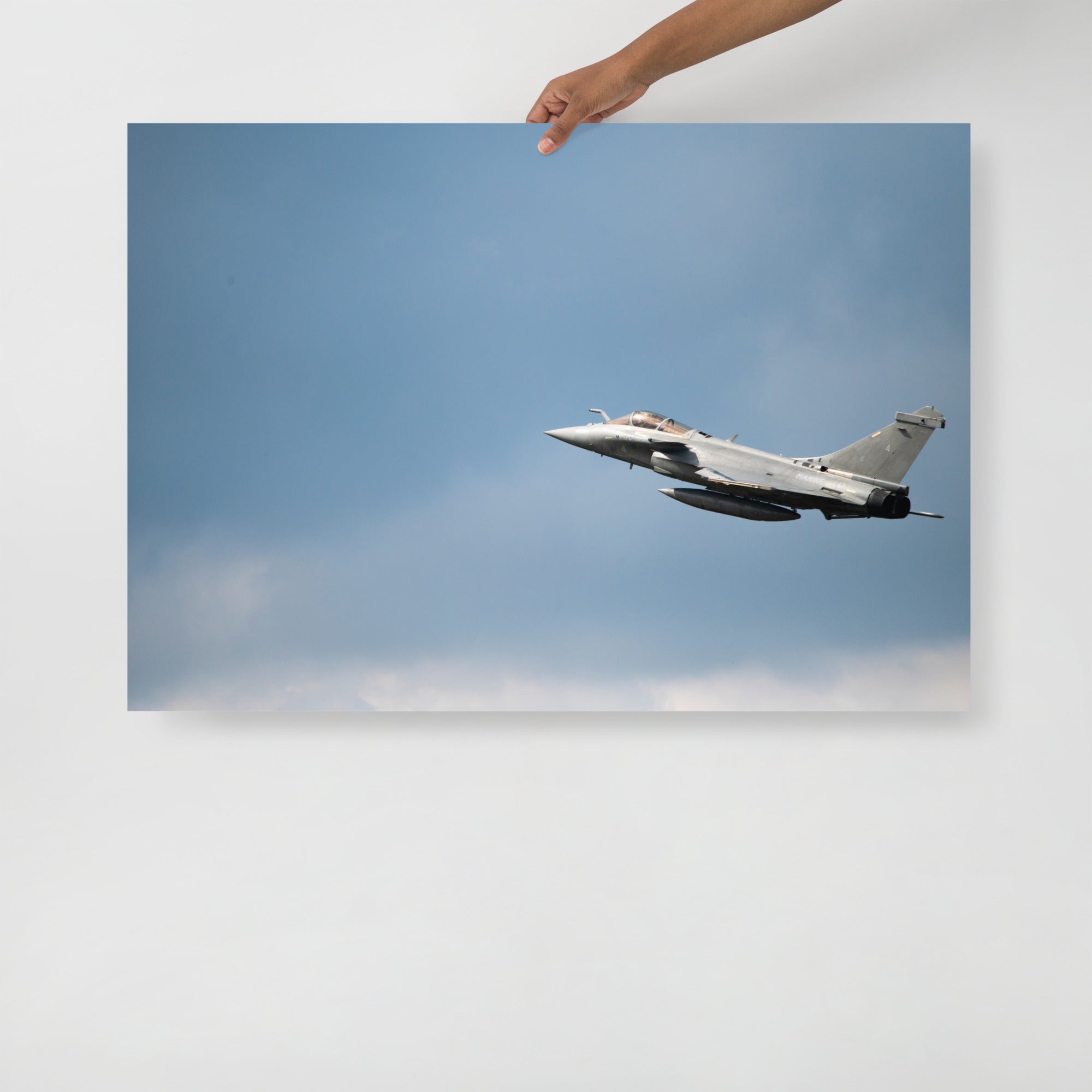 Poster mural - Avion Le Rafale N01 – Photographie d'avion de chasse – Poster photo, poster XXL, Photo d’art, photographie murale et des posters muraux des photographies de rue unique au monde. La boutique de posters créée par un Photographe français.