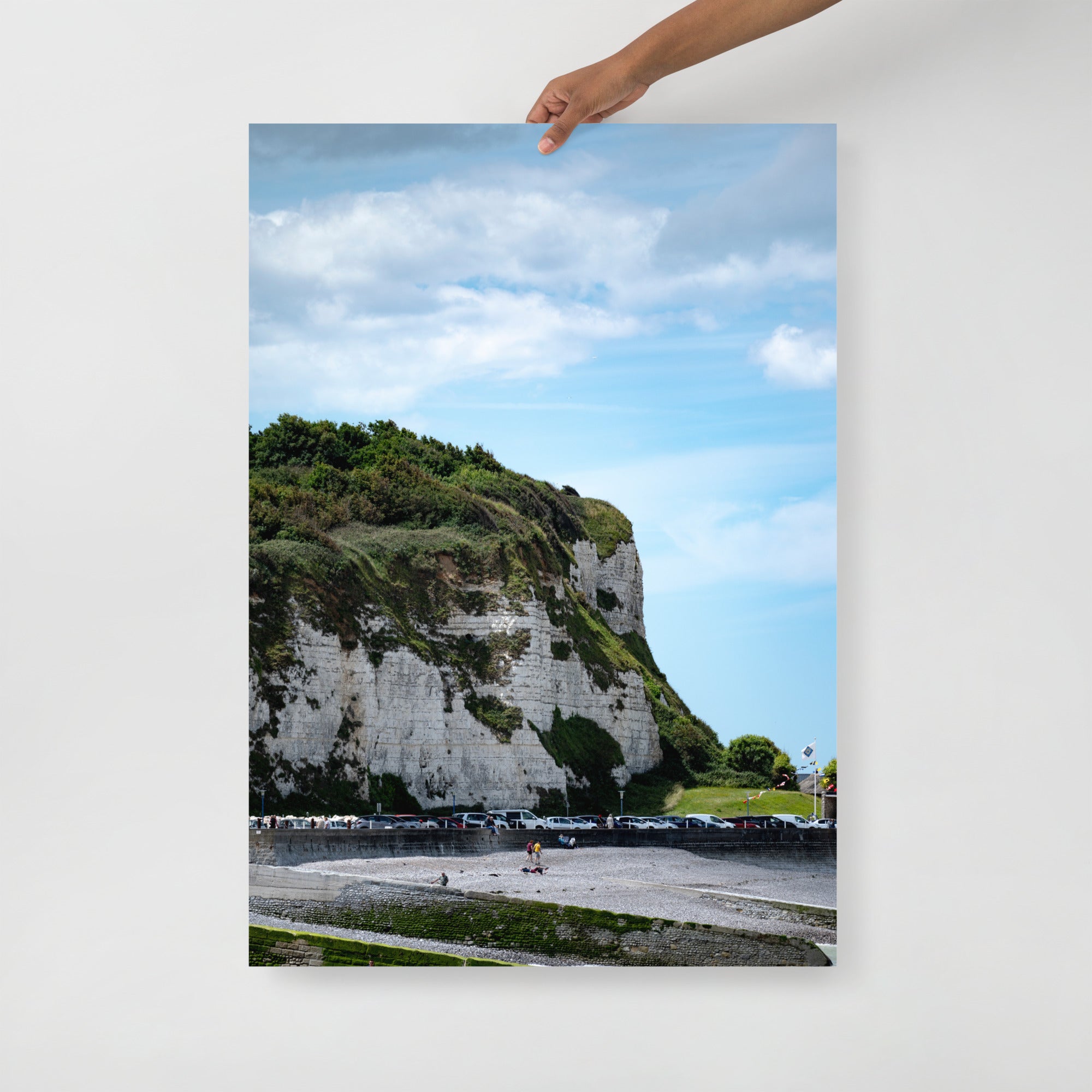 Poster mural - Les côtes de Normandie – Photographie Paysage – Poster photo, poster XXL, Photo d’art, photographie murale et des posters muraux des photographies de rue unique au monde. La boutique de posters créée par un Photographe français.