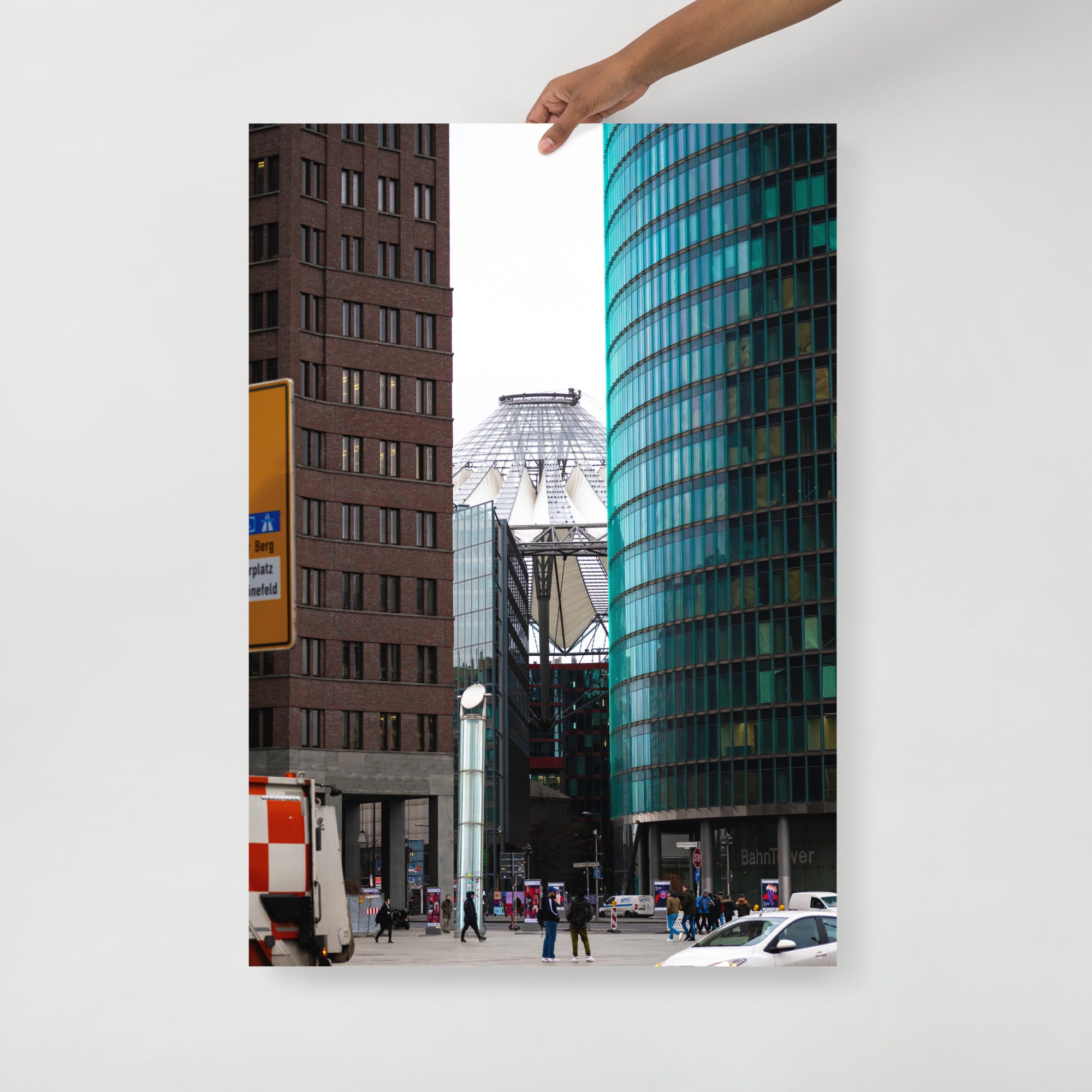 Poster mural - Potsdamer Platz N02 – Photographie de Berlin – Poster photo, poster XXL, photographie murale et des posters muraux unique au monde. La boutique de posters créée par Yann Peccard un Photographe français.