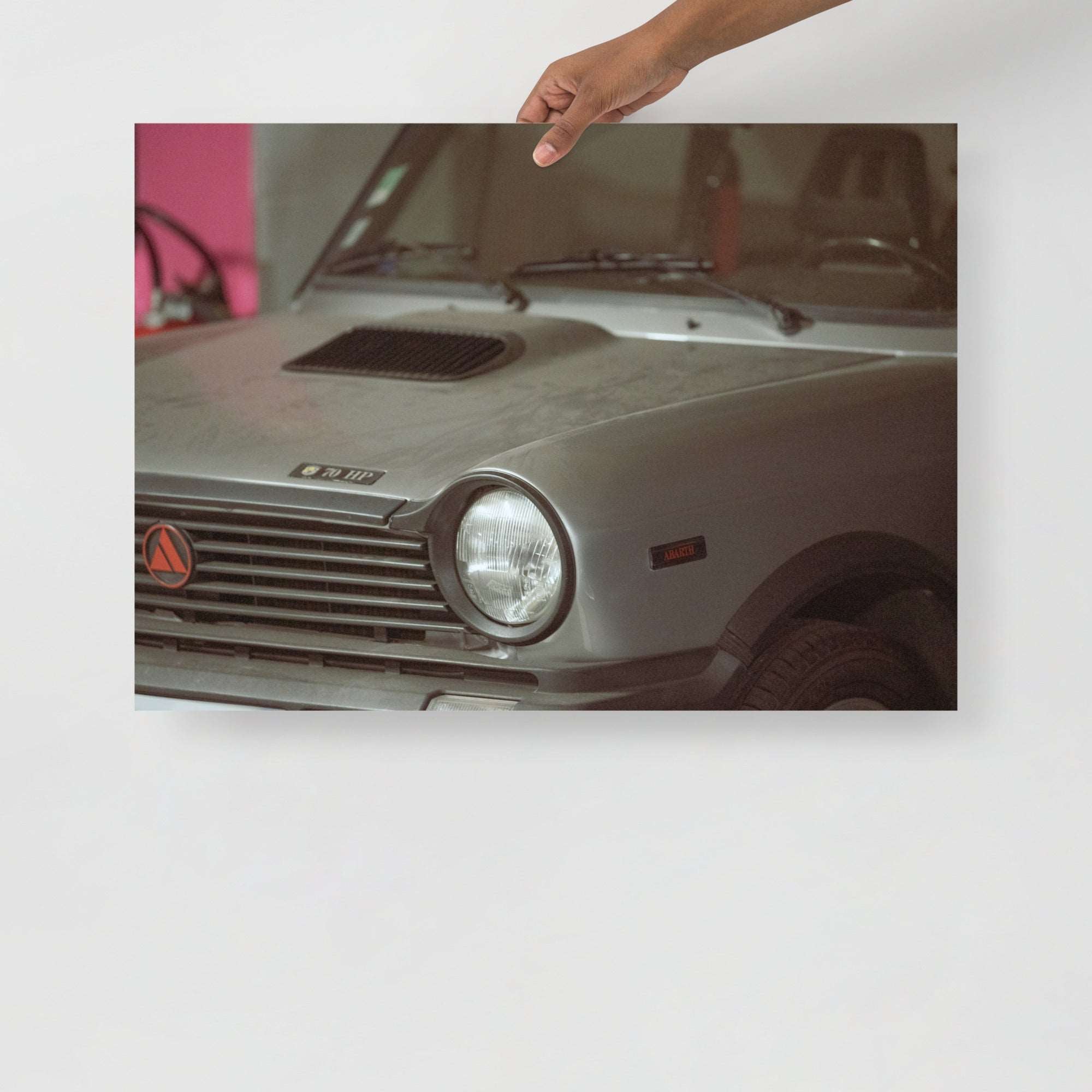 Poster - A112 Abarth 70 HP – Thème Automobile – De 21 x 30 cm à 70 x 100 cm, décoration murale, poster xxl, Photos d’arts, photographie murale, Posters muraux unique au monde. La boutique de posters créée par un Photographe français