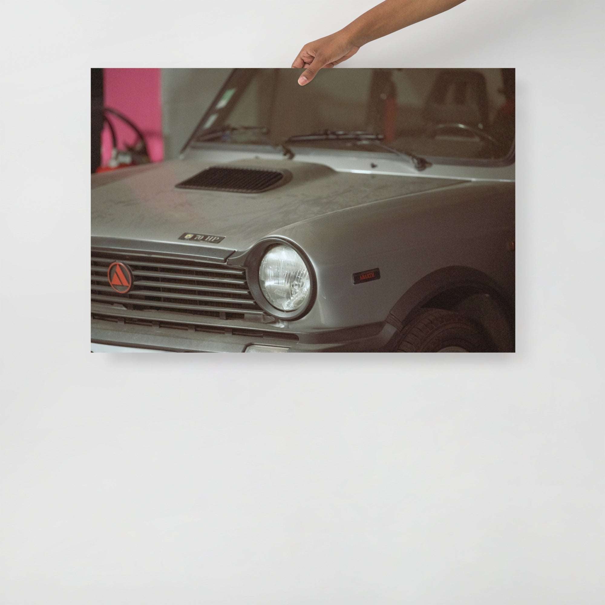 Poster - A112 Abarth 70 HP – Thème Automobile – De 21 x 30 cm à 70 x 100 cm, décoration murale, poster xxl, Photos d’arts, photographie murale, Posters muraux unique au monde. La boutique de posters créée par un Photographe français