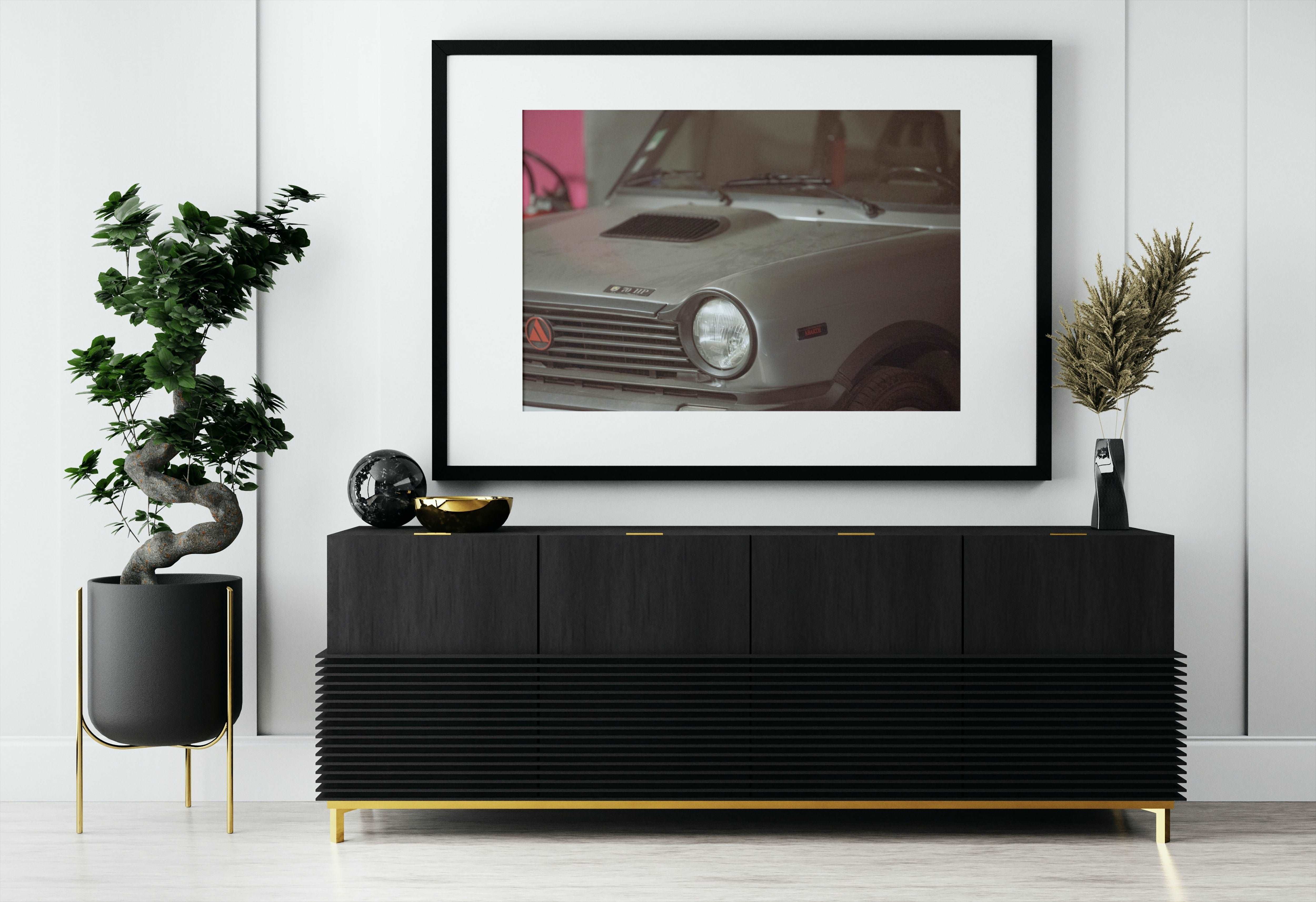 Poster - A112 Abarth 70 HP – Thème Automobile – De 21 x 30 cm à 70 x 100 cm, décoration murale, poster xxl, Photos d’arts, photographie murale, Posters muraux unique au monde. La boutique de posters créée par un Photographe français