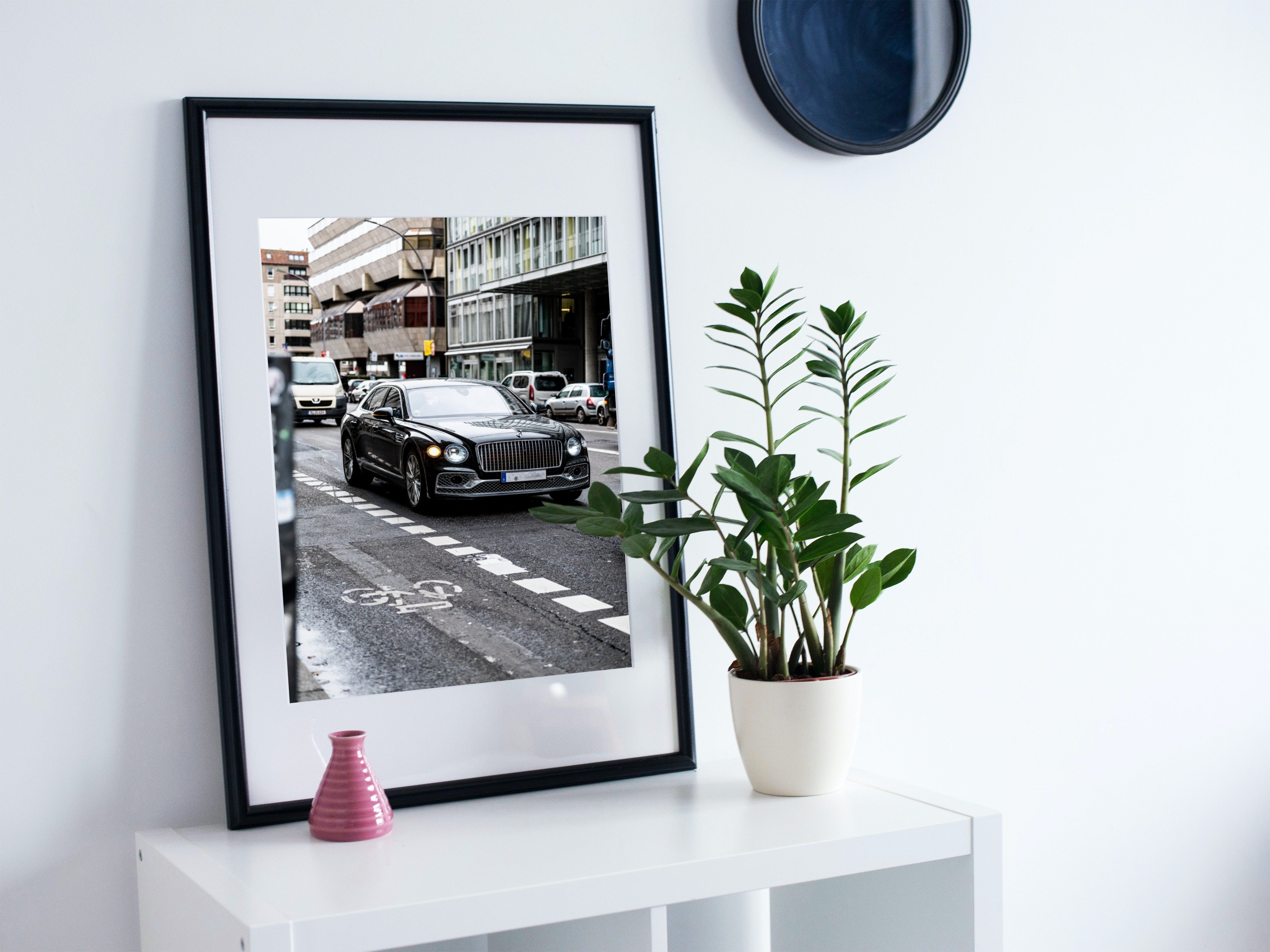 Poster mural - Bentley Mulsanne – Photographie de voiture – Poster photo, poster XXL, Photo d’art, photographie murale et des posters muraux des photographies de rue unique au monde. La boutique de posters créée par un Photographe français.