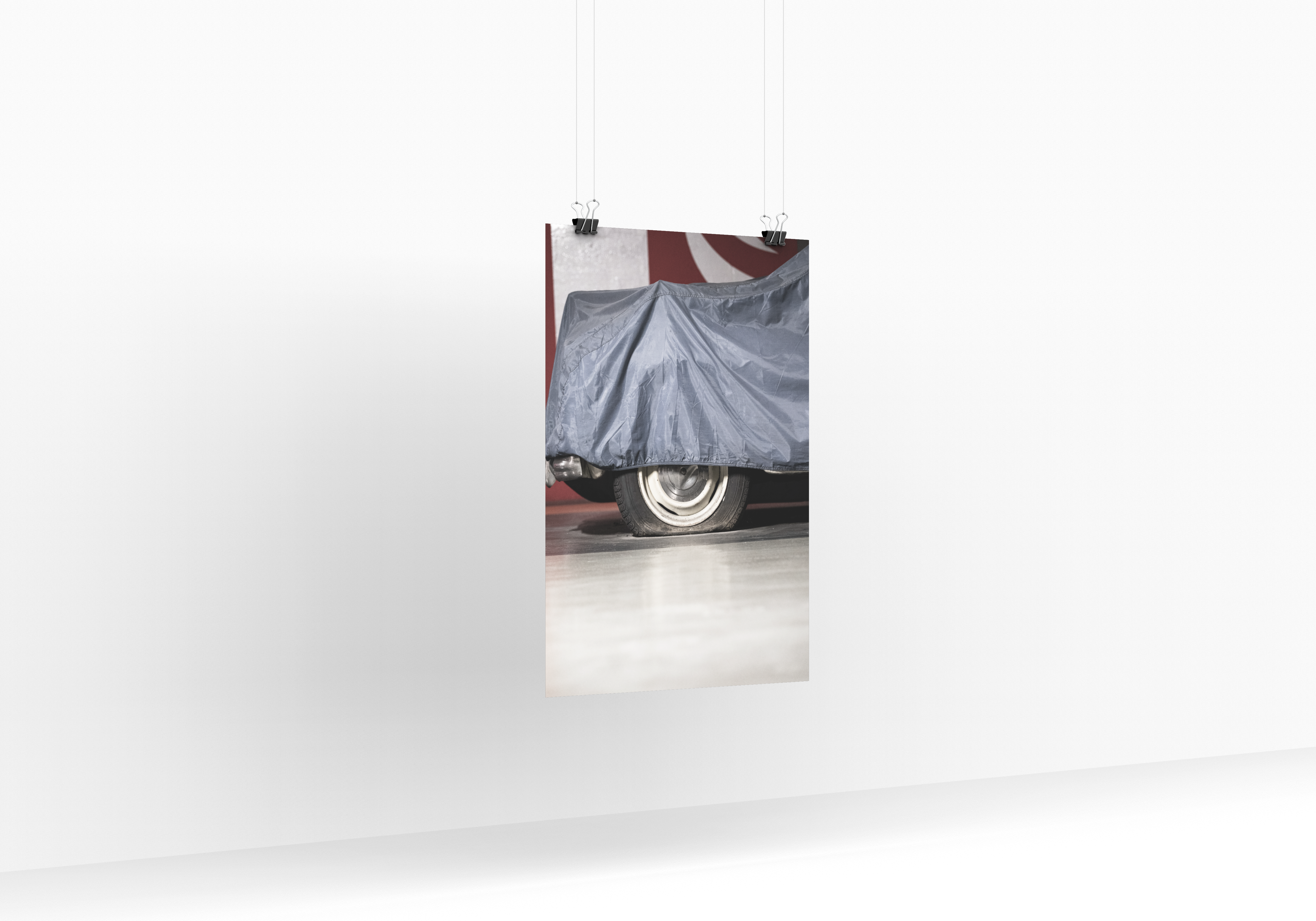 Poster mural - Une voiture abandonnée – Photographie de vielle voiture – Poster photo, poster XXL, photographie murale et des posters muraux unique au monde. La boutique de posters créée par Yann Peccard un Photographe français.