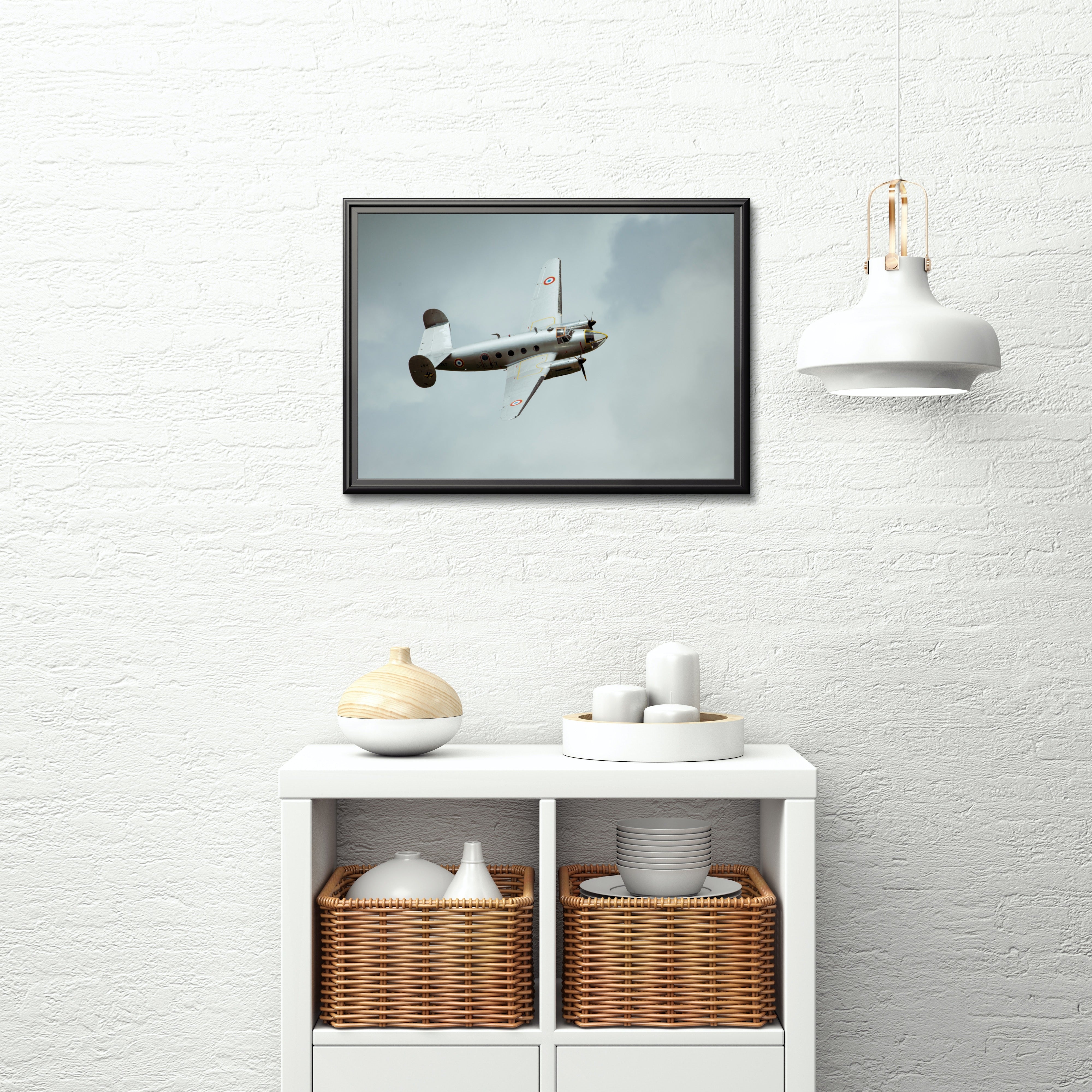 Poster mural - Dassault MD 311 – Photographie d'avion en vol – Poster photo, poster XXL, Photo d’art, photographie murale et des posters muraux des photographies de rue unique au monde. La boutique de posters créée par un Photographe français.